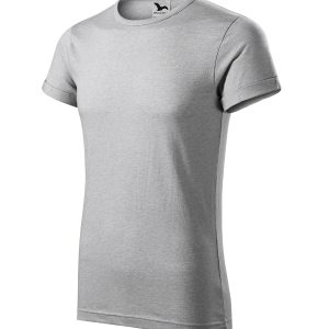 Fusion 163 - Tricou pentru bărbaţi argintiu melanj