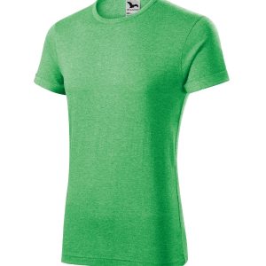 Fusion 163 - Tricou pentru bărbaţi verde melanj