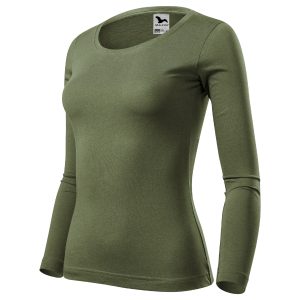Fit-T LS 169 - Tricou pentru damă khaki