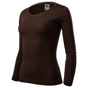Fit-T LS 169 - Tricou pentru damă cafea