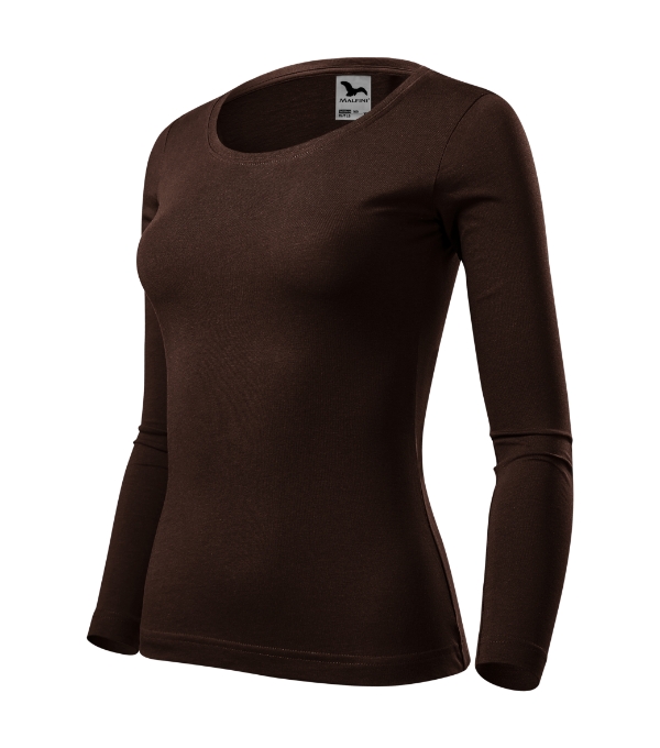 Fit-T LS 169 - Tricou pentru damă cafea