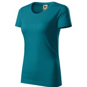Native (GOTS) 174 - Tricou pentru damă albastru petrol