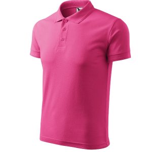 Pique Polo 203 - Tricou polo pentru bărbaţi purpuriu