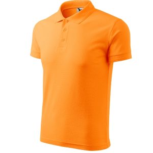 Pique Polo 203 - Tricou polo pentru bărbaţi tangerine orange