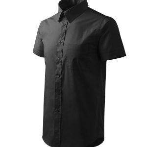 Chic 207 - Cămaşă pentru bărbaţi negru