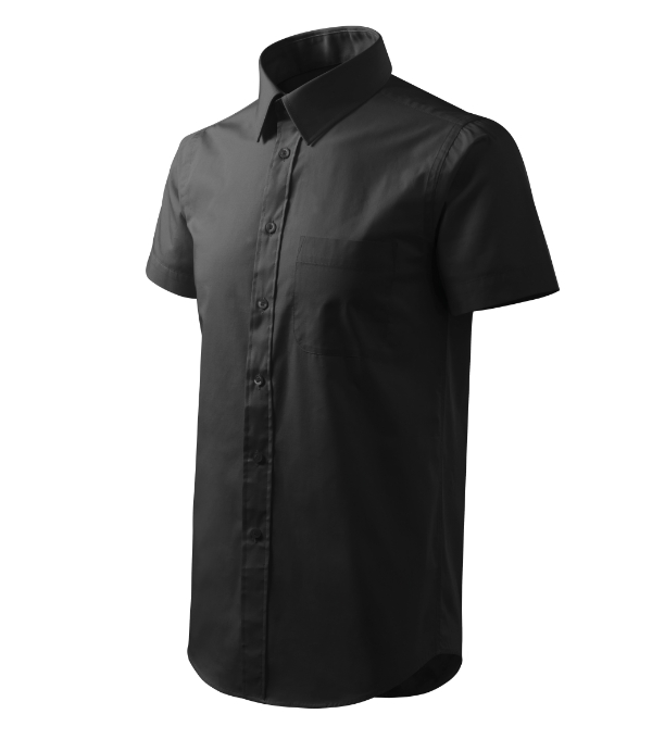 Chic 207 - Cămaşă pentru bărbaţi negru