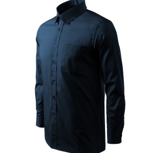 Style LS 209 - Cămaşă pentru bărbaţi albastru marin