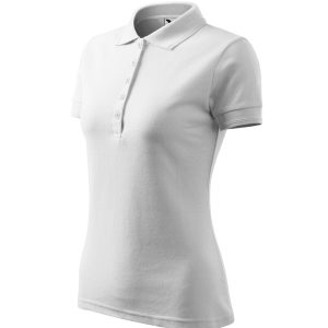 Pique Polo 210 - Tricou polo pentru damă alb