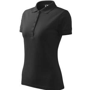 Pique Polo 210 - Tricou polo pentru damă antracit melange