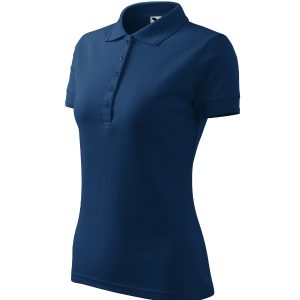 Pique Polo 210 - Tricou polo pentru damă midnight blue