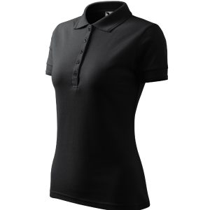 Pique Polo 210 - Tricou polo pentru damă ebony gray