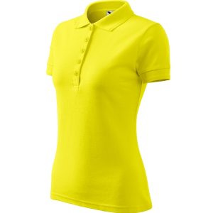 Pique Polo 210 - Tricou polo pentru damă lămâie