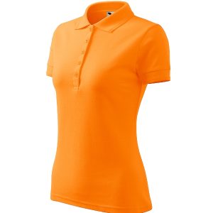 Pique Polo 210 - Tricou polo pentru damă tangerine orange