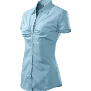 Chic 214 - Cămaşă pentru damă albastru deschis