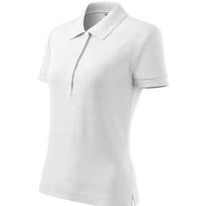 Cotton Heavy 216 - Tricou polo pentru damă alb