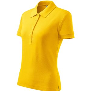 Cotton Heavy 216 - Tricou polo pentru damă galben