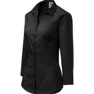 Style 218 - Cămaşă pentru damă negru
