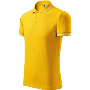 Urban 219 - Tricou polo pentru bărbaţi galben