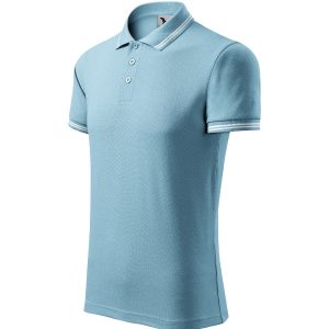 Urban 219 - Tricou polo pentru bărbaţi albastru deschis