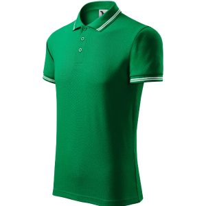 Urban 219 - Tricou polo pentru bărbaţi verde mediu