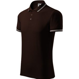 Urban 219 - Tricou polo pentru bărbaţi cafea