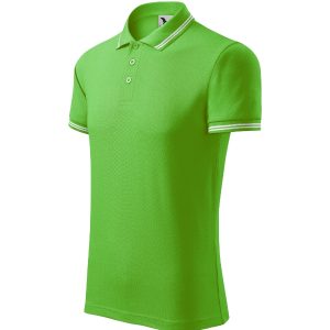 Urban 219 - Tricou polo pentru bărbaţi verde măr