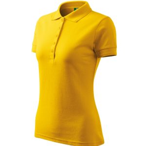Pique Polo 21X - Tricou polo pentru damă galben