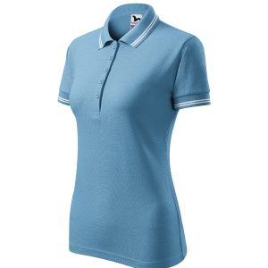 Urban 220 - Tricou polo pentru damă albastru azuriu