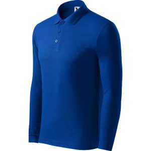 Pique Polo LS 221 - Tricou polo pentru bărbaţi albastru regal