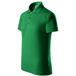 Pique Polo 222 - Tricou polo pentru copii verde mediu