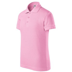 Pique Polo 222 - Tricou polo pentru copii roz