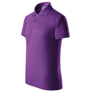 Pique Polo 222 - Tricou polo pentru copii violet
