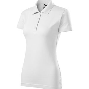 Single J. 223 - Tricou polo pentru damă alb