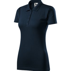Single J. 223 - Tricou polo pentru damă albastru marin
