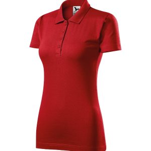 Single J. 223 - Tricou polo pentru damă roşu