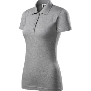Single J. 223 - Tricou polo pentru damă gri închis