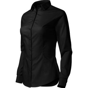Style LS 229 - Cămaşă pentru damă negru