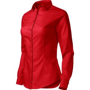 Style LS 229 - Cămaşă pentru damă roşu