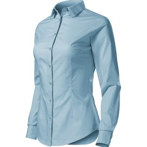 Style LS 229 - Cămaşă pentru damă albastru deschis