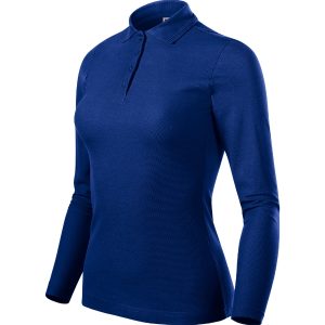 Pique Polo LS 231 - Tricou polo pentru damă albastru regal