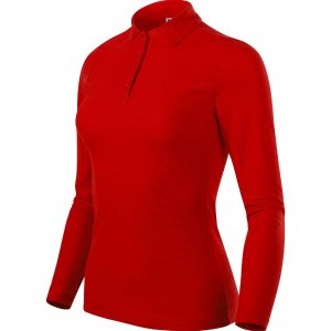 Pique Polo LS 231 - Tricou polo pentru damă roşu
