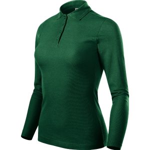 Pique Polo LS 231 - Tricou polo pentru damă dark green