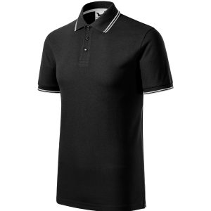 Focus 232 - Tricou polo pentru bărbaţi negru