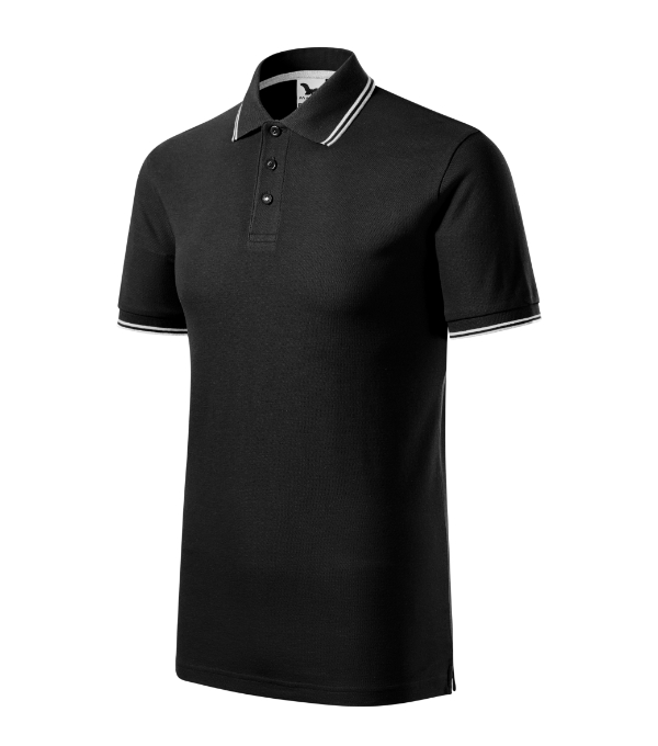 Focus 232 - Tricou polo pentru bărbaţi negru