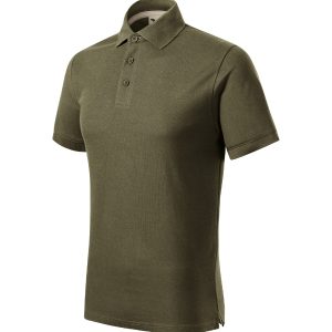 Prime (GOTS) 23Y - Tricou polo pentru bărbaţi military