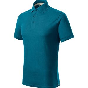 Prime (GOTS) 23Y - Tricou polo pentru bărbaţi albastru petrol