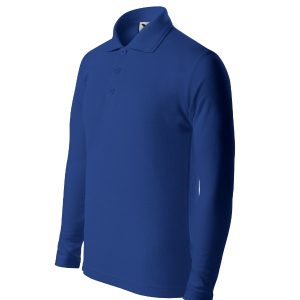 Pique Polo LS 241 - Tricou polo pentru copii albastru regal