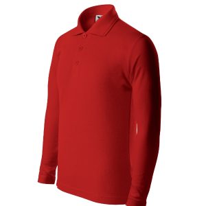 Pique Polo LS 241 - Tricou polo pentru copii roşu