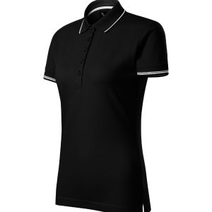Perfection plain 253 - Tricou polo pentru damă negru