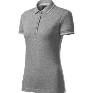 Perfection plain 253 - Tricou polo pentru damă gri închis